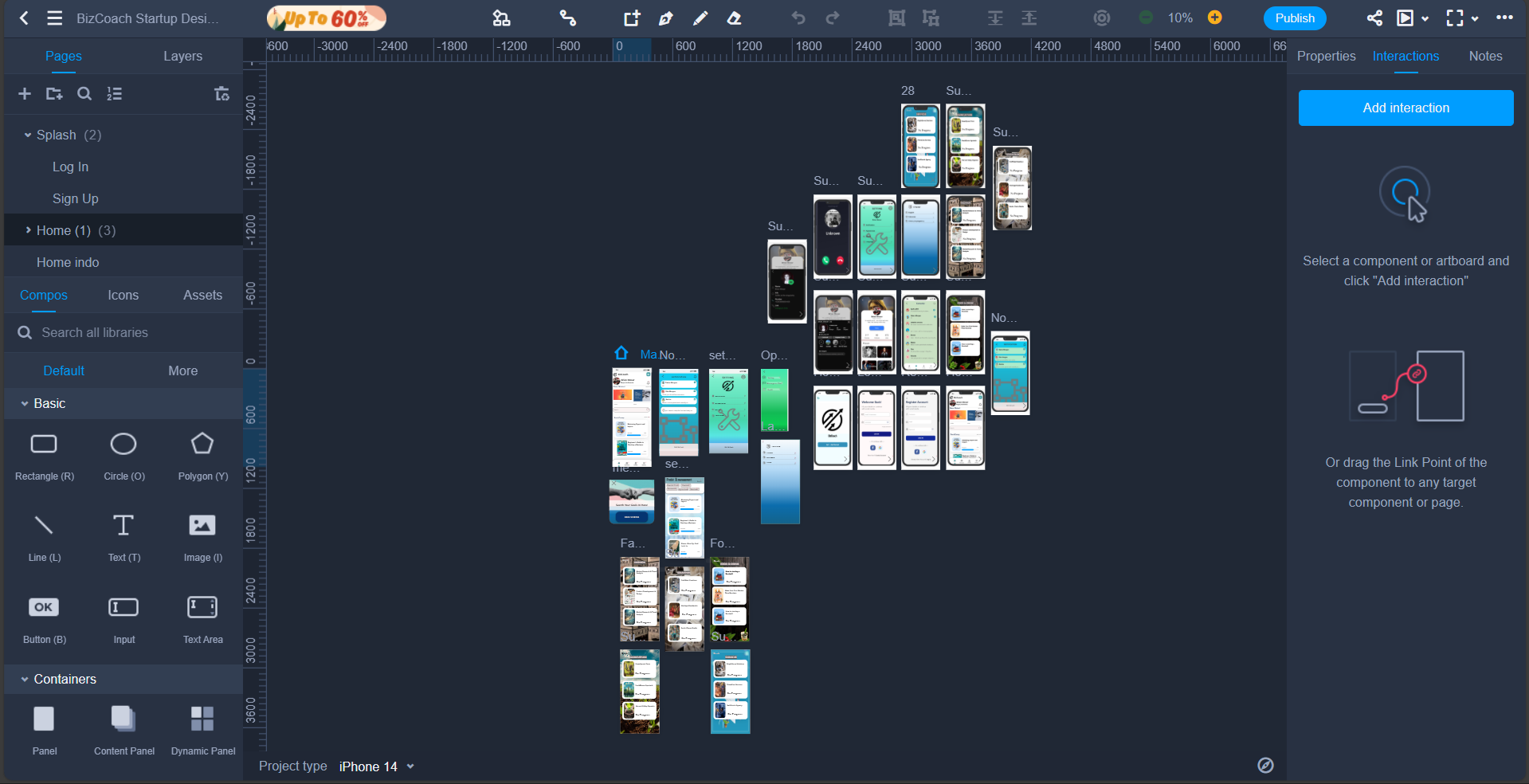 Desain Aplikasi Startup BIZCOACH